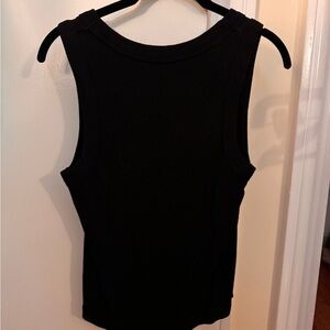 Daily Drills black ribbed tank top